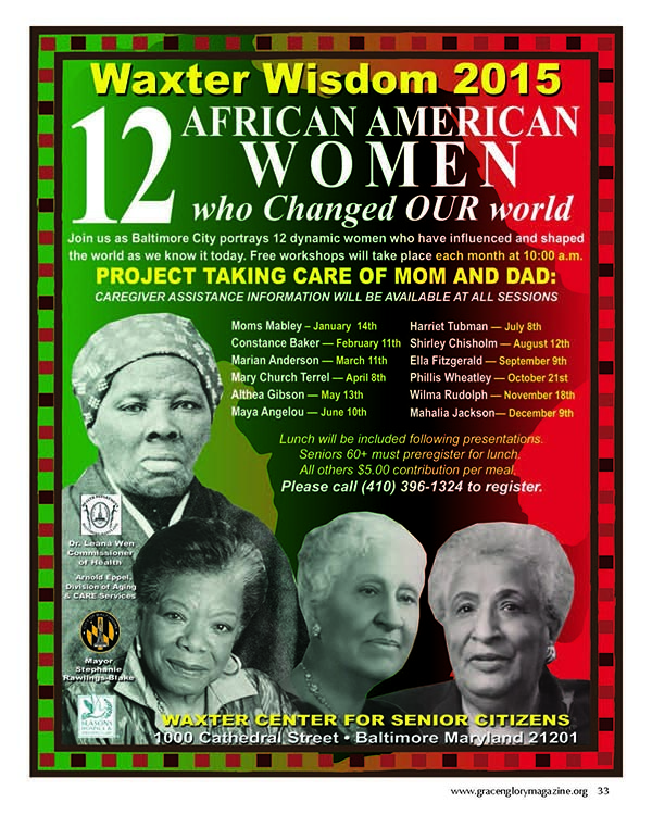 African American Women who Changed OUR World
